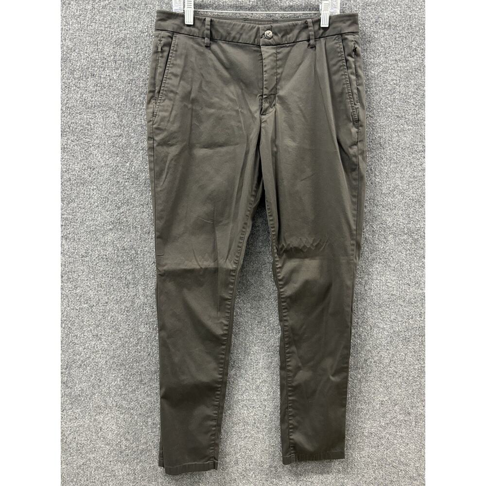 Bird Dogs Pants Men's 34X32 Gray Performance Lined Chino Boom For Your Boomstick
